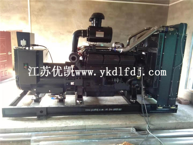 2021年4月20日，600KW上柴發(fā)電機組交付廣西某畜牧業(yè)公司使用