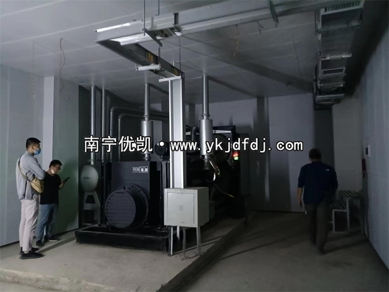 2022年5月10日，900KW凱普發(fā)柴油電機(jī)組順利驗收